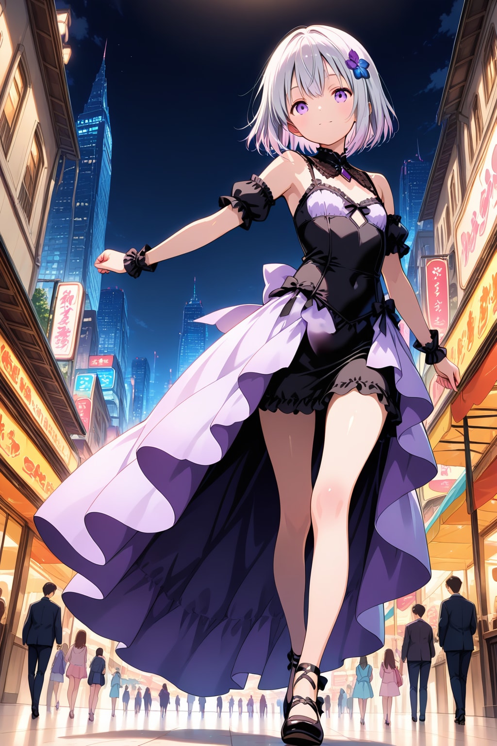 ナイトウォーク | の人気AIイラスト・グラビア