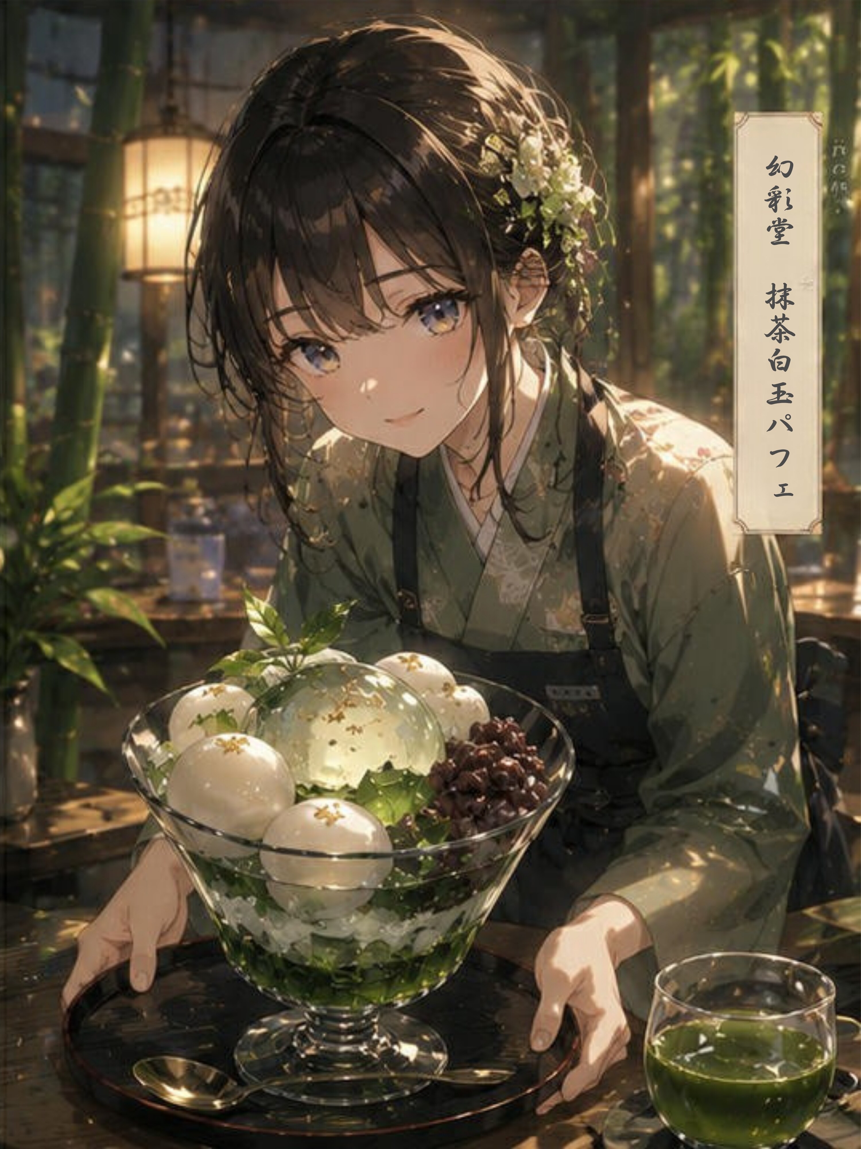 抹茶白玉パフェいかがでしょうか
