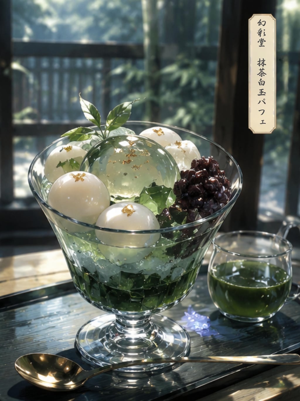 抹茶白玉パフェいかがでしょうか