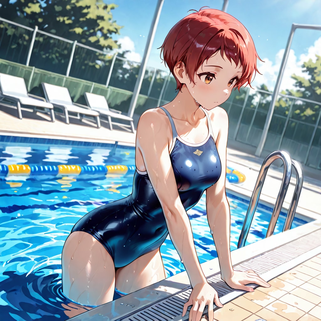 水着女子_7