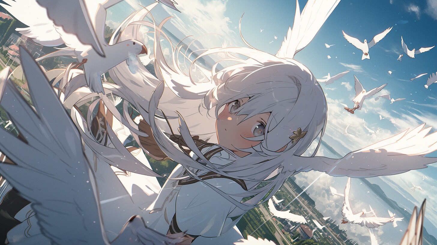 天使の女の子