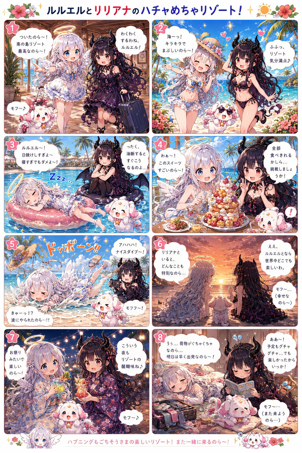 ルルエルとリリアナのリゾート