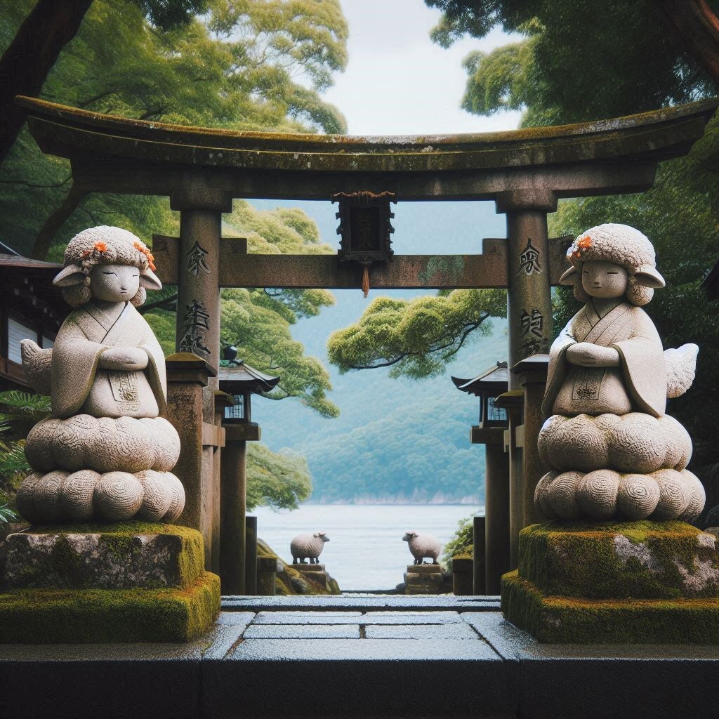 神社の玩具っぽい？