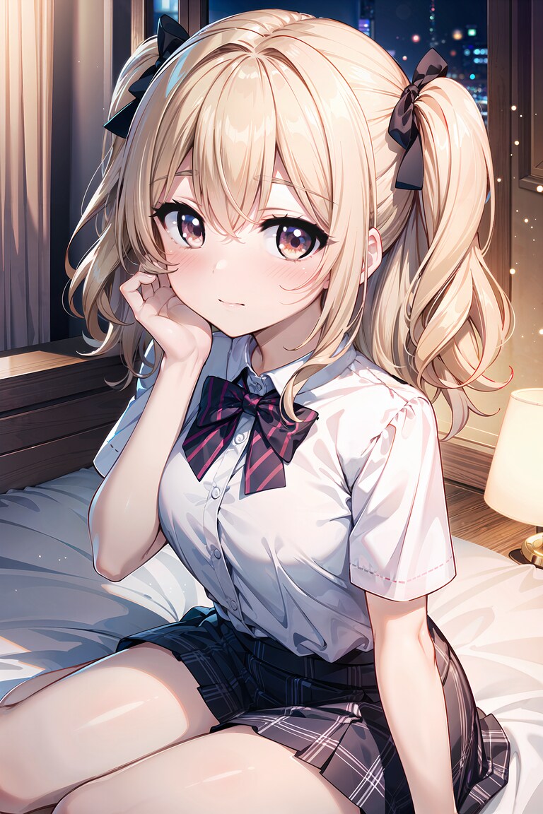 制服少女 120 | の人気AIイラスト・グラビア