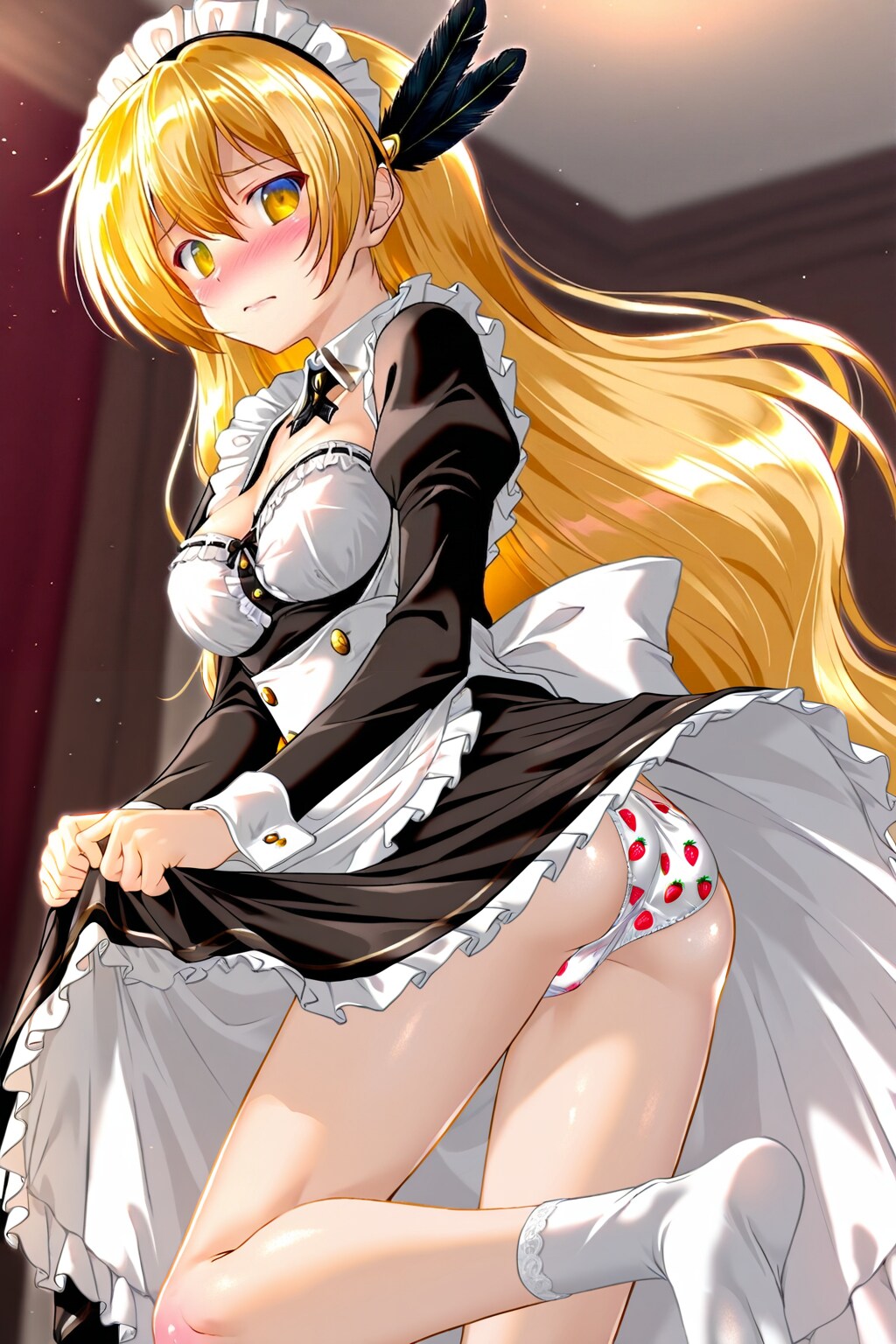 いちごぱんつだよカナチカちゃん