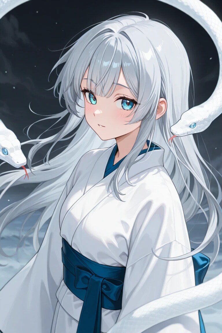 白ヘビの御神体 | の人気AIイラスト・グラビア