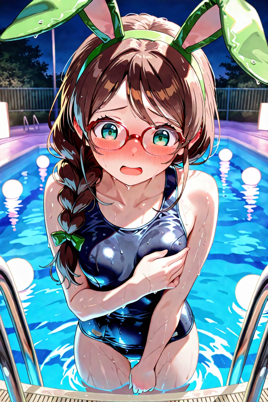 スク水バニーガール