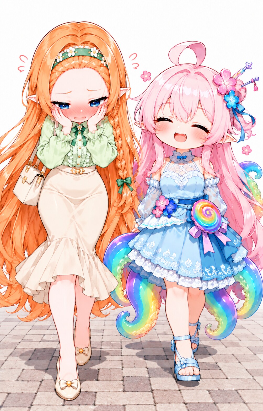 『仲良く』なりました | の人気AIイラスト・グラビア