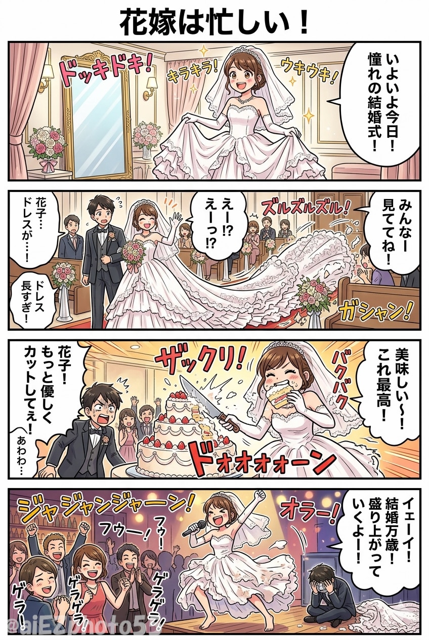 花嫁は忙しい！
