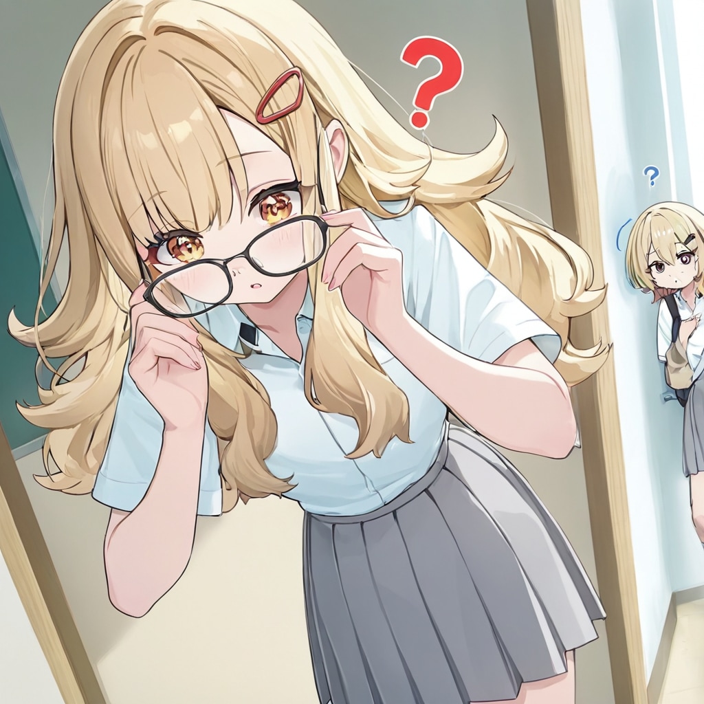 推し活ちゃん　眼鏡 | の人気AIイラスト・グラビア