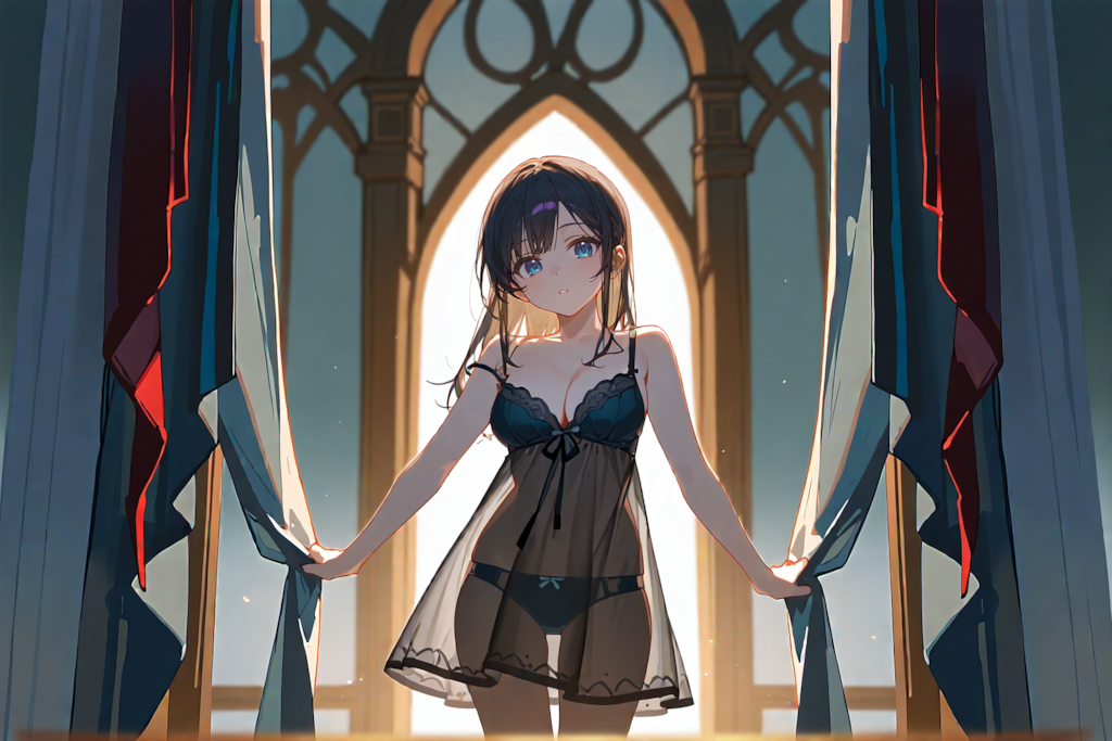すけすけネグリジェ