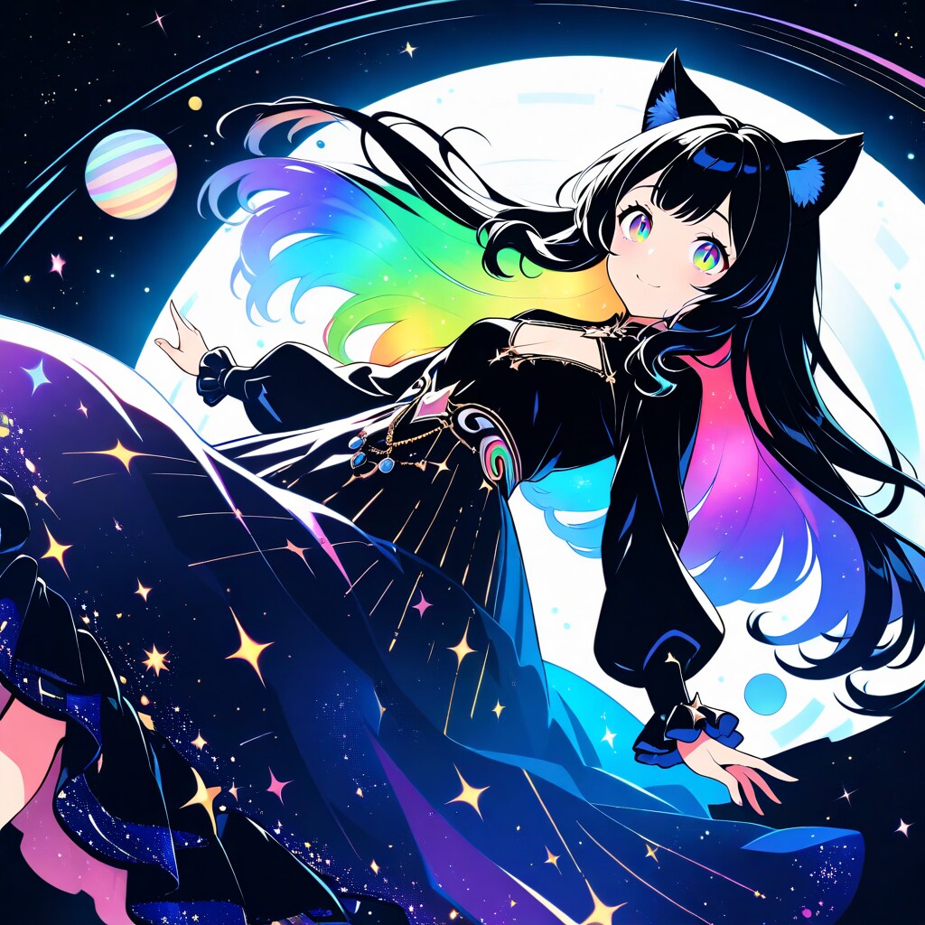 毎日クロノちゃん🐈‍⬛12/96枚目 | の人気AIイラスト・グラビア