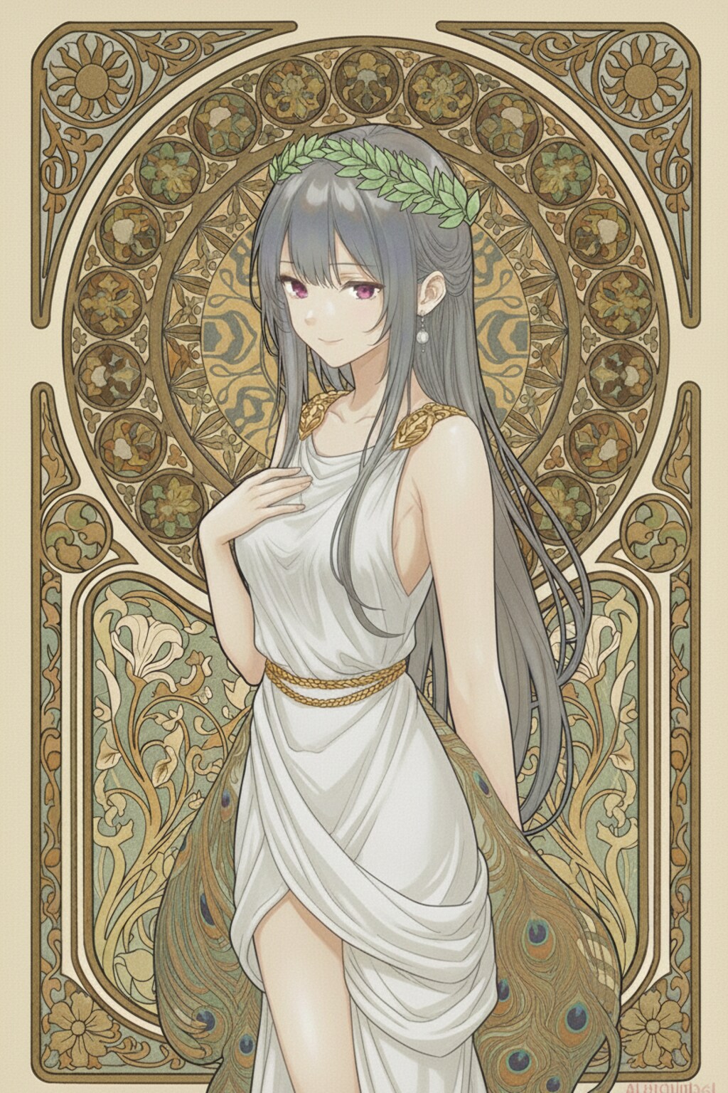 ミュシャ風ししょちゃん ②