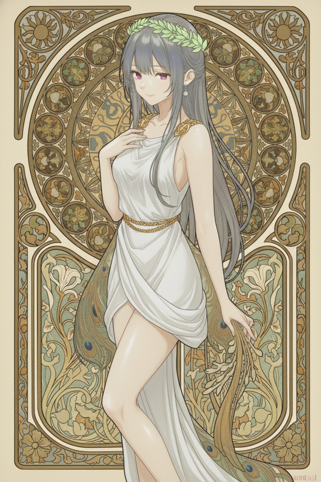 ミュシャ風ししょちゃん ②