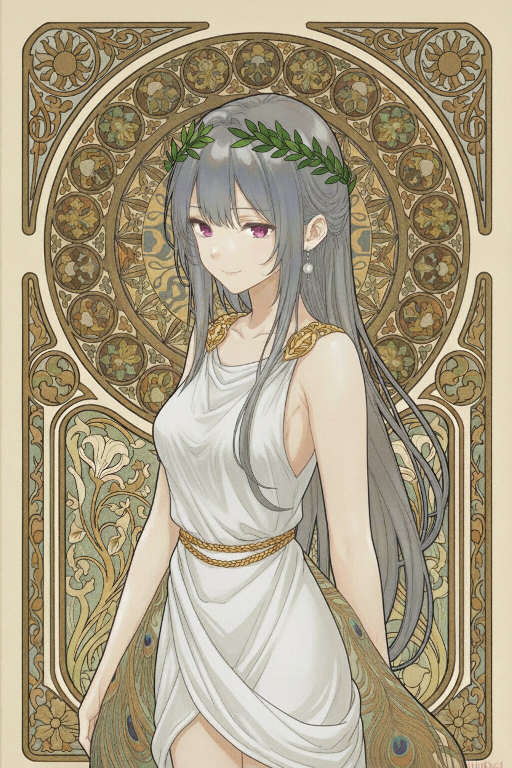 ミュシャ風ししょちゃん ②