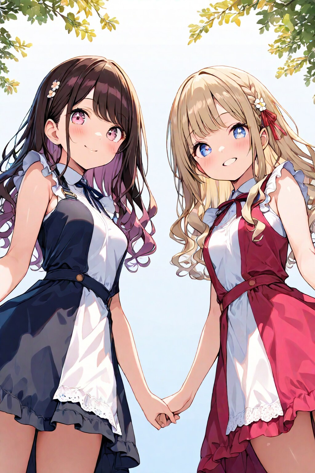 ふたりであいどる | の人気AIイラスト・グラビア