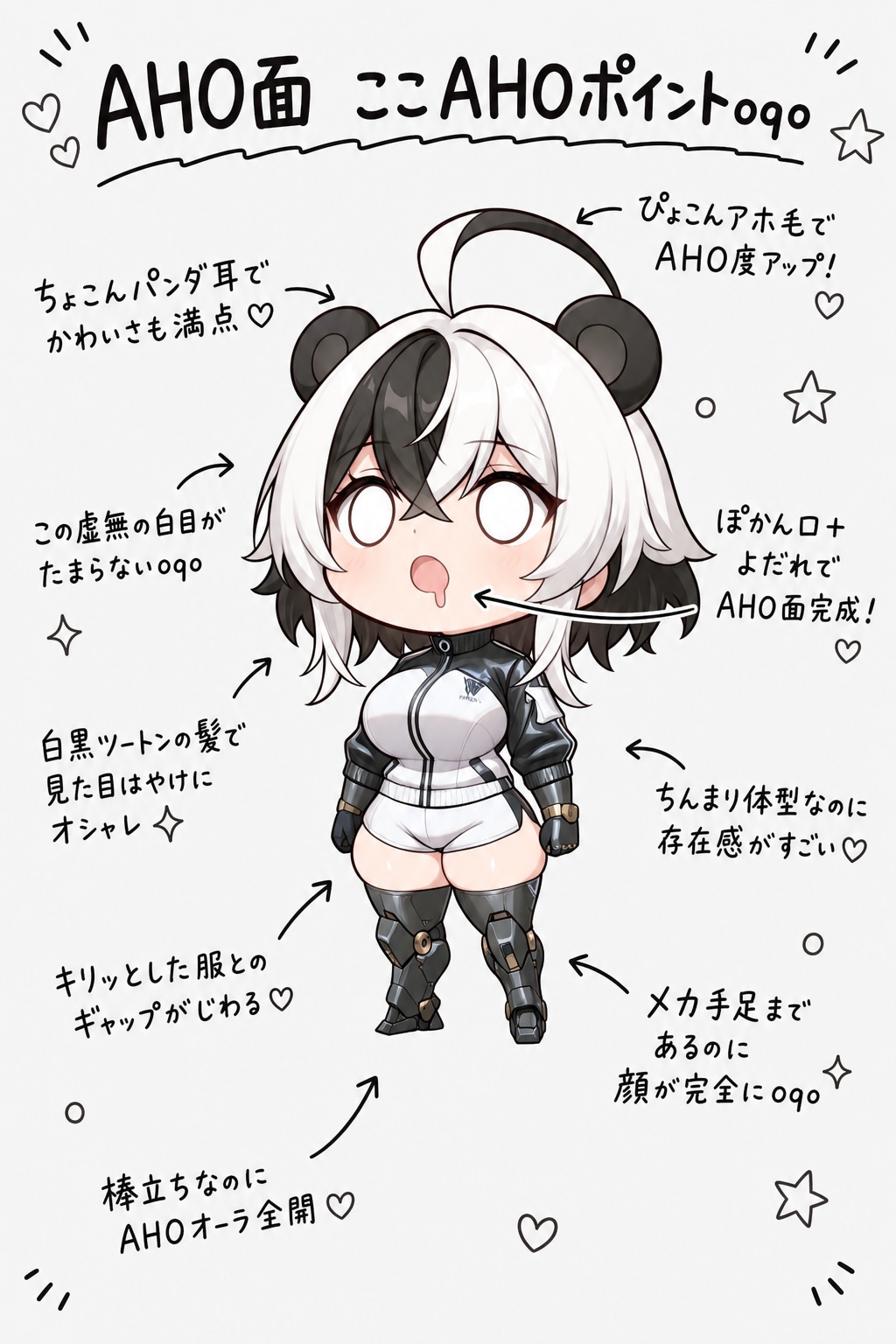 パンダガール　ここ好きポイント