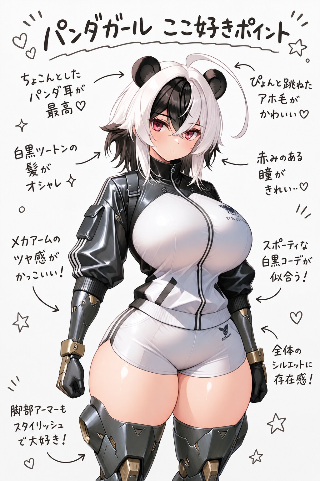 パンダガール　ここ好きポイント