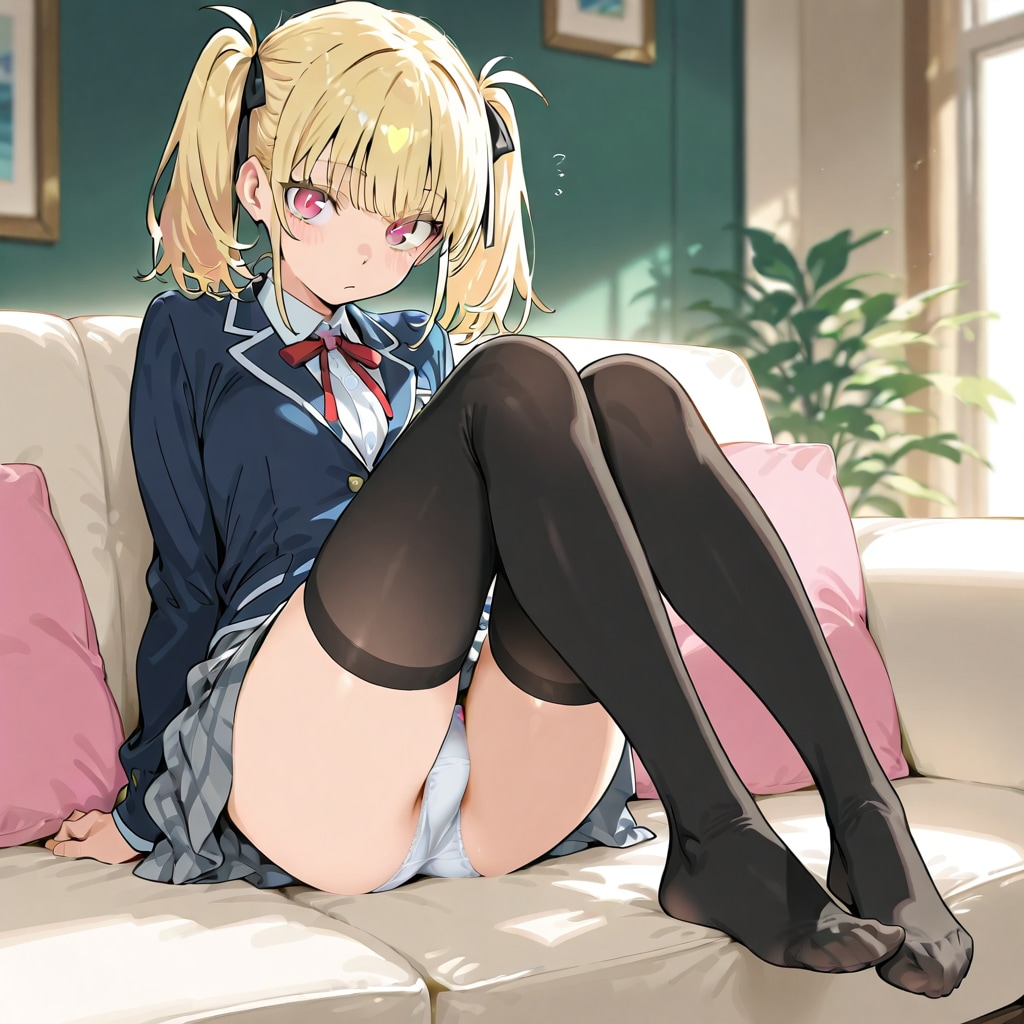 「……どこ見てんのよ、変態！バカ！」