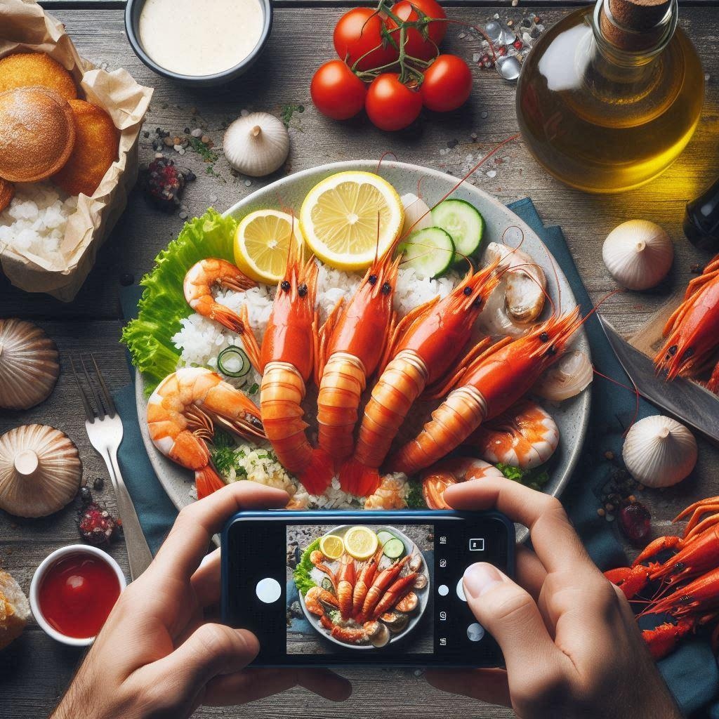 I’m on a seafood diet. I see food and I eat it.