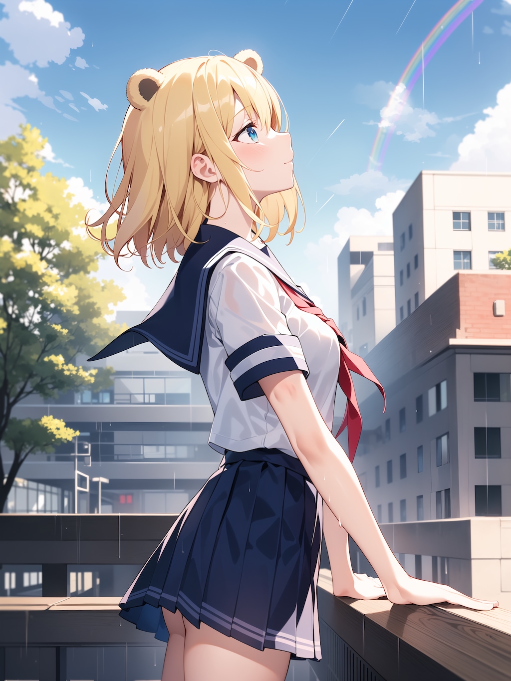 雨のち虹🌈