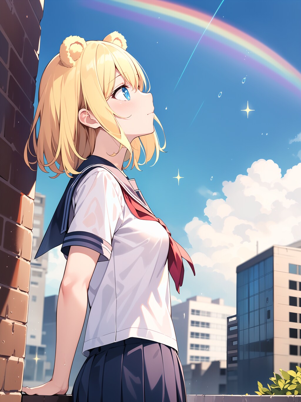 雨のち虹🌈