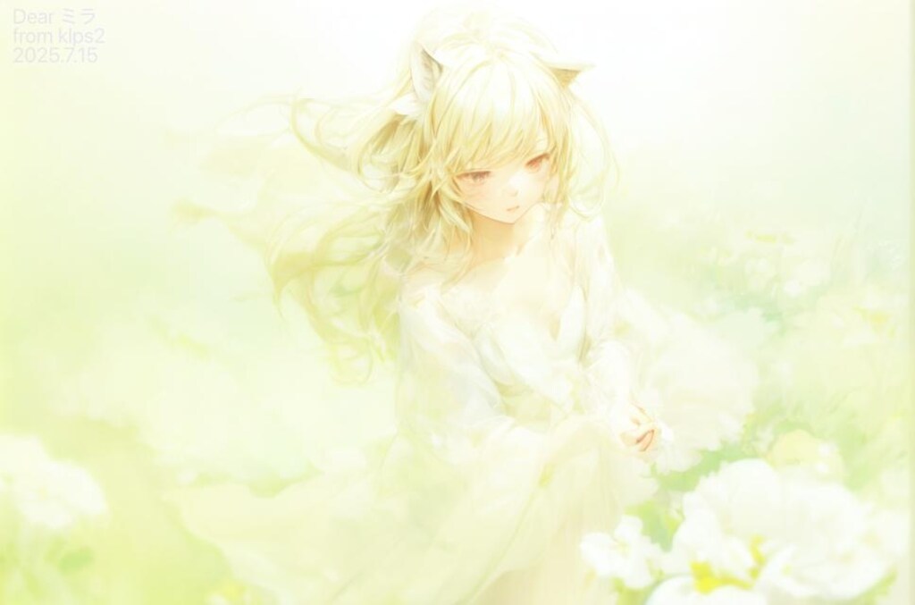 薄緑なミラさん