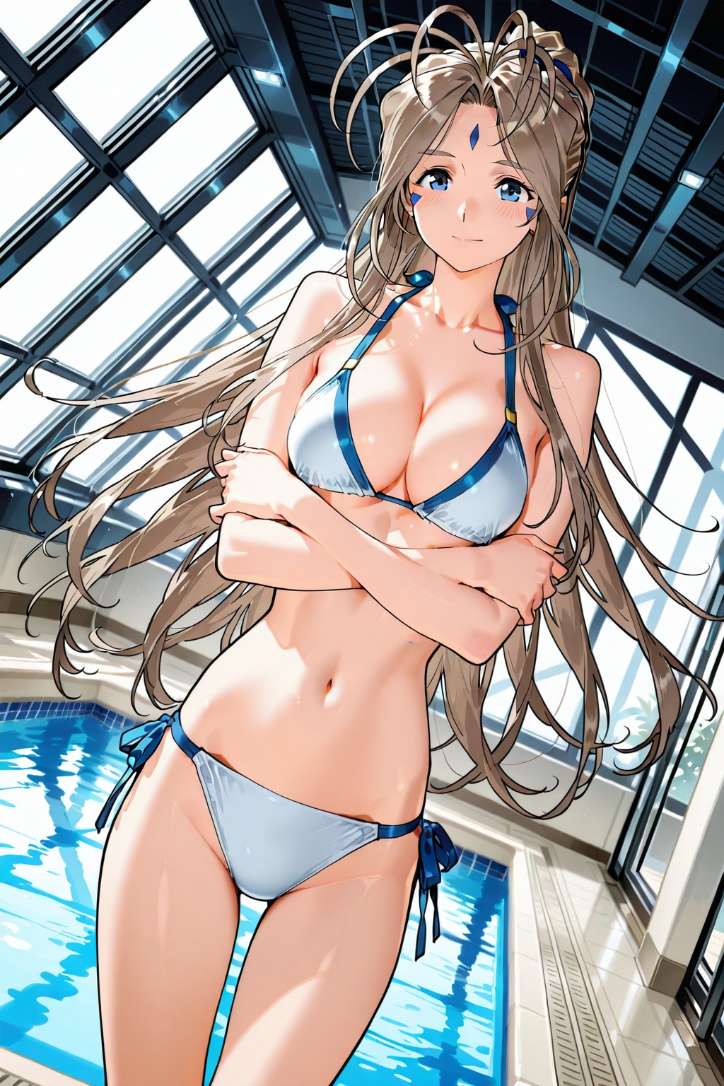 今日のビキニ水着って、至って平凡なのですね。