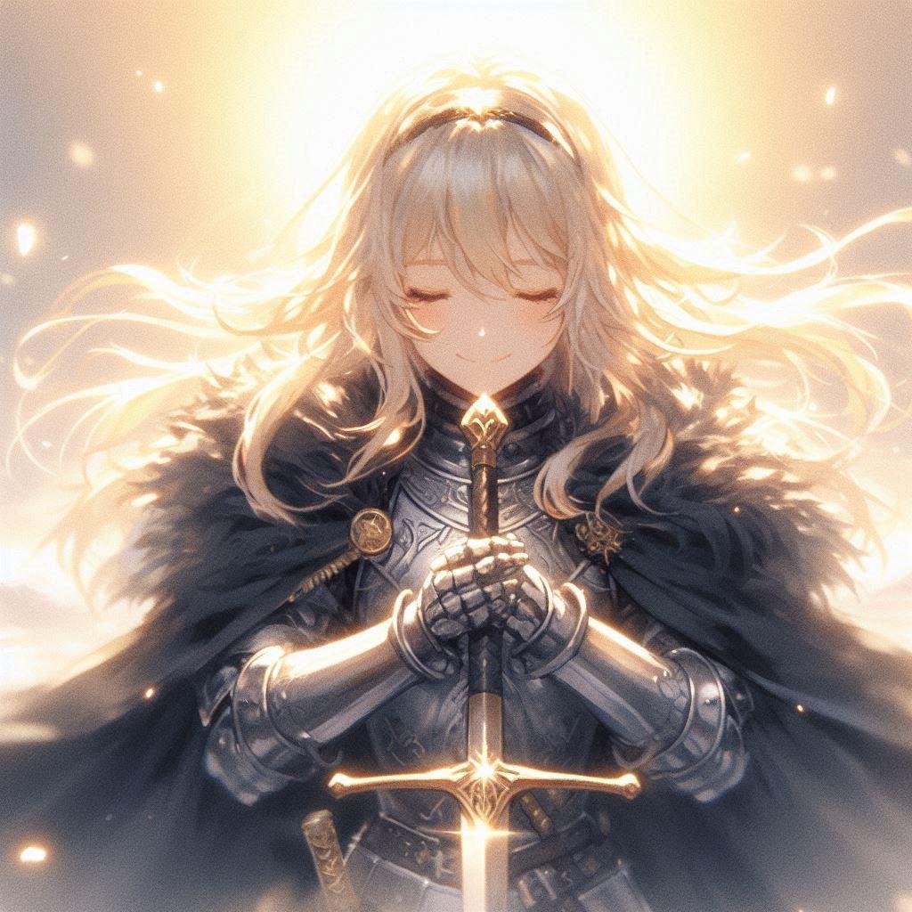 パステルカラーなブロンドの女騎士さん | の人気AIイラスト・グラビア