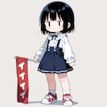 旗を持つ 3枚目
