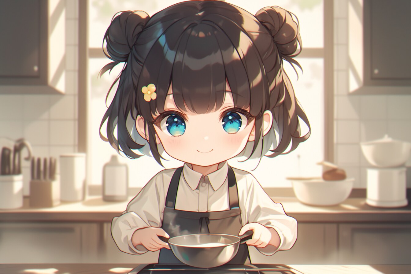 ちびだんごちゃん🍡✨01 | の人気AIイラスト・グラビア