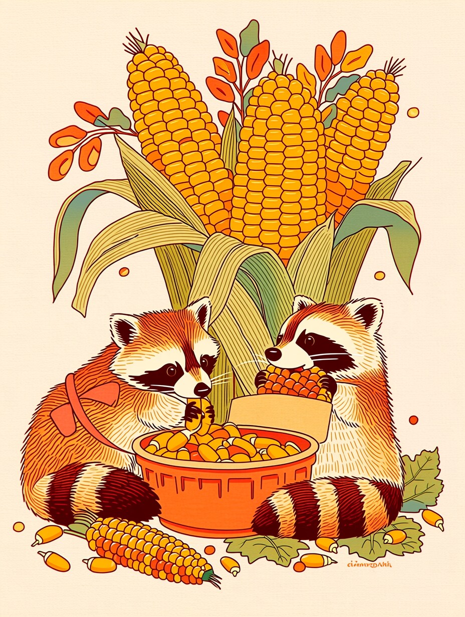 トウモロコシおいしいね | の人気AIイラスト・グラビア