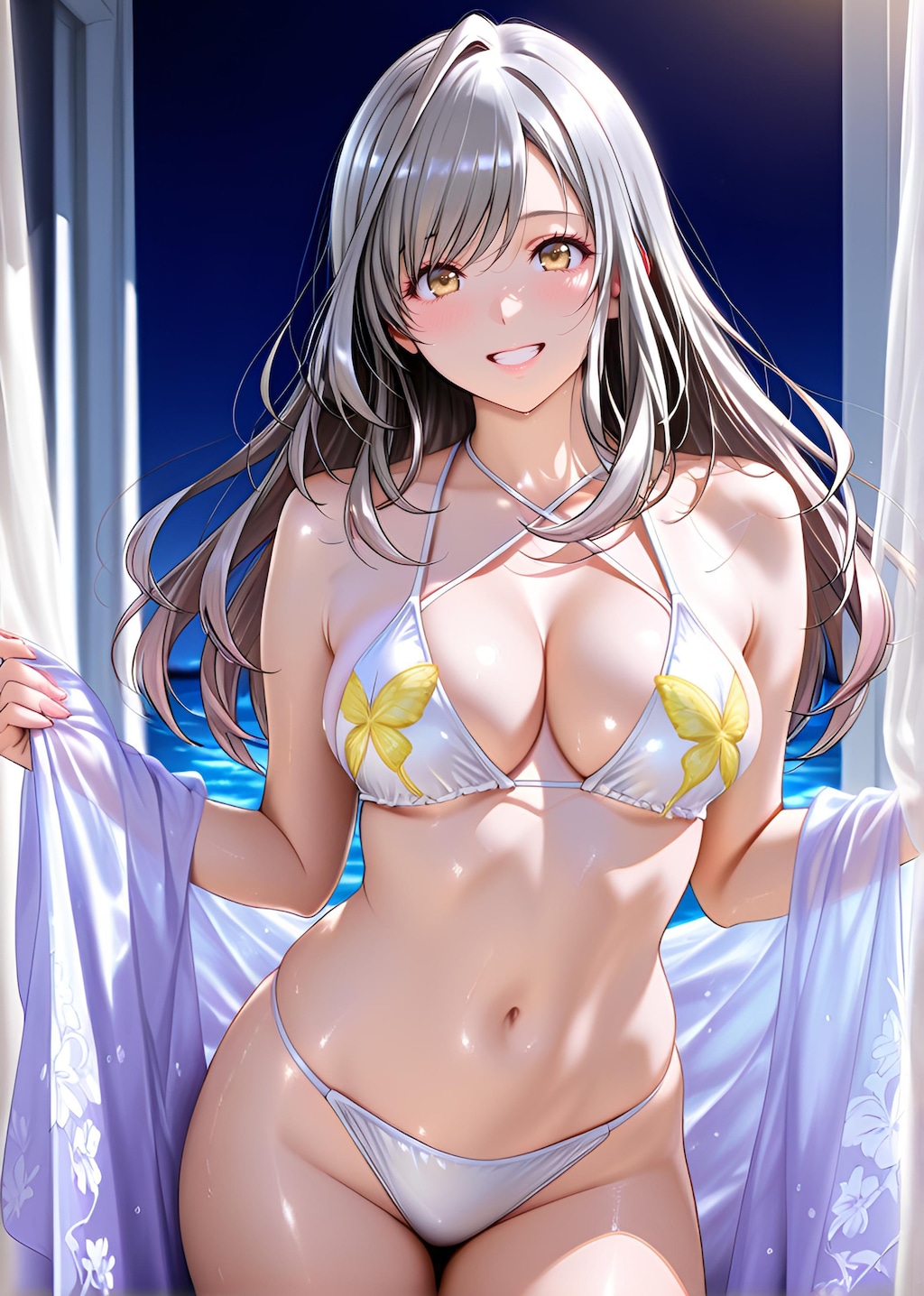 朝比奈月愛(AsahinaKagura)　ねぇ、一緒に泳ご！！