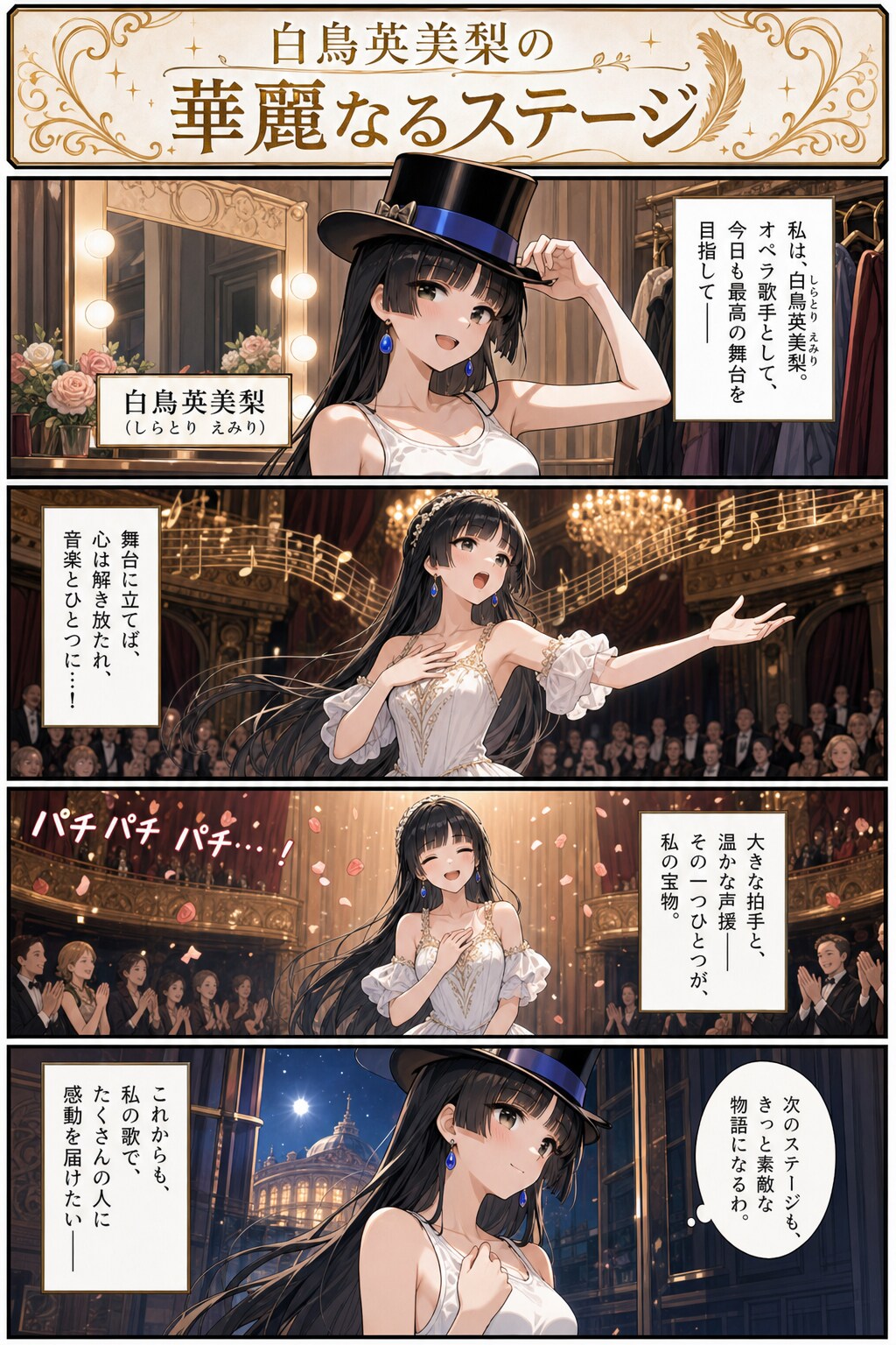 白鳥英美梨の華麗なるステージ・オペラ篇。