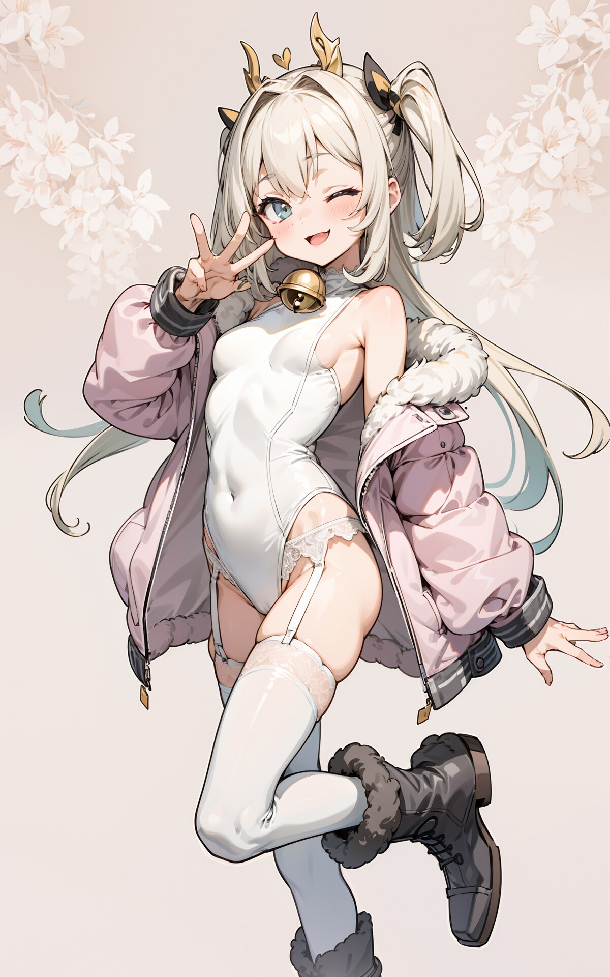 要素詰込みレオタード