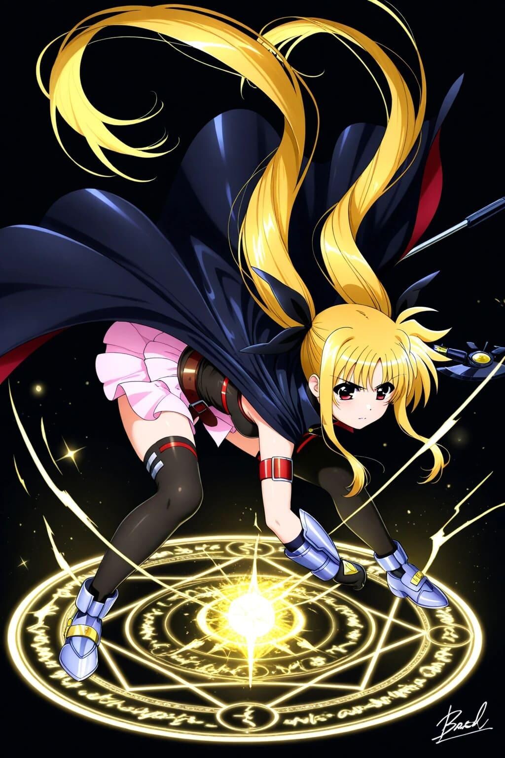 フェイト➡　ようい・・・ドン‼