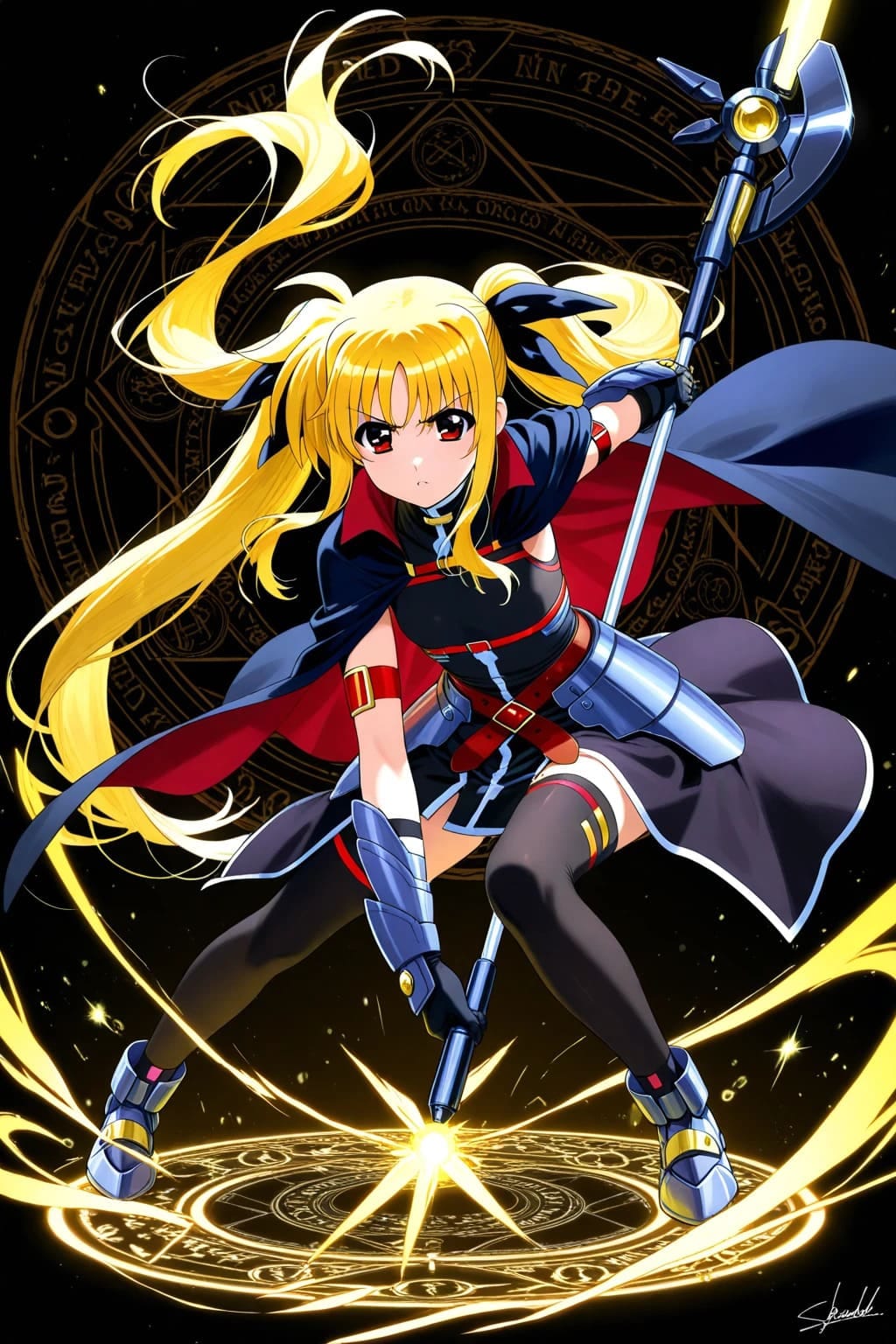 フェイト➡　ようい・・・ドン‼