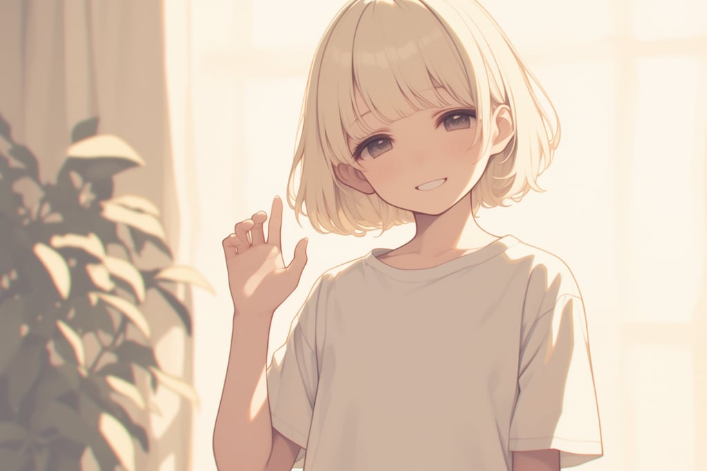 マッシュカットの子✨110