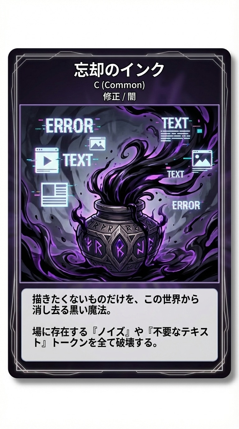 トレカ「忘却のインク」 | の人気AIイラスト・グラビア