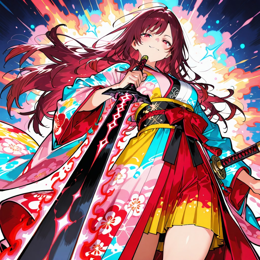 カラフル剣使い