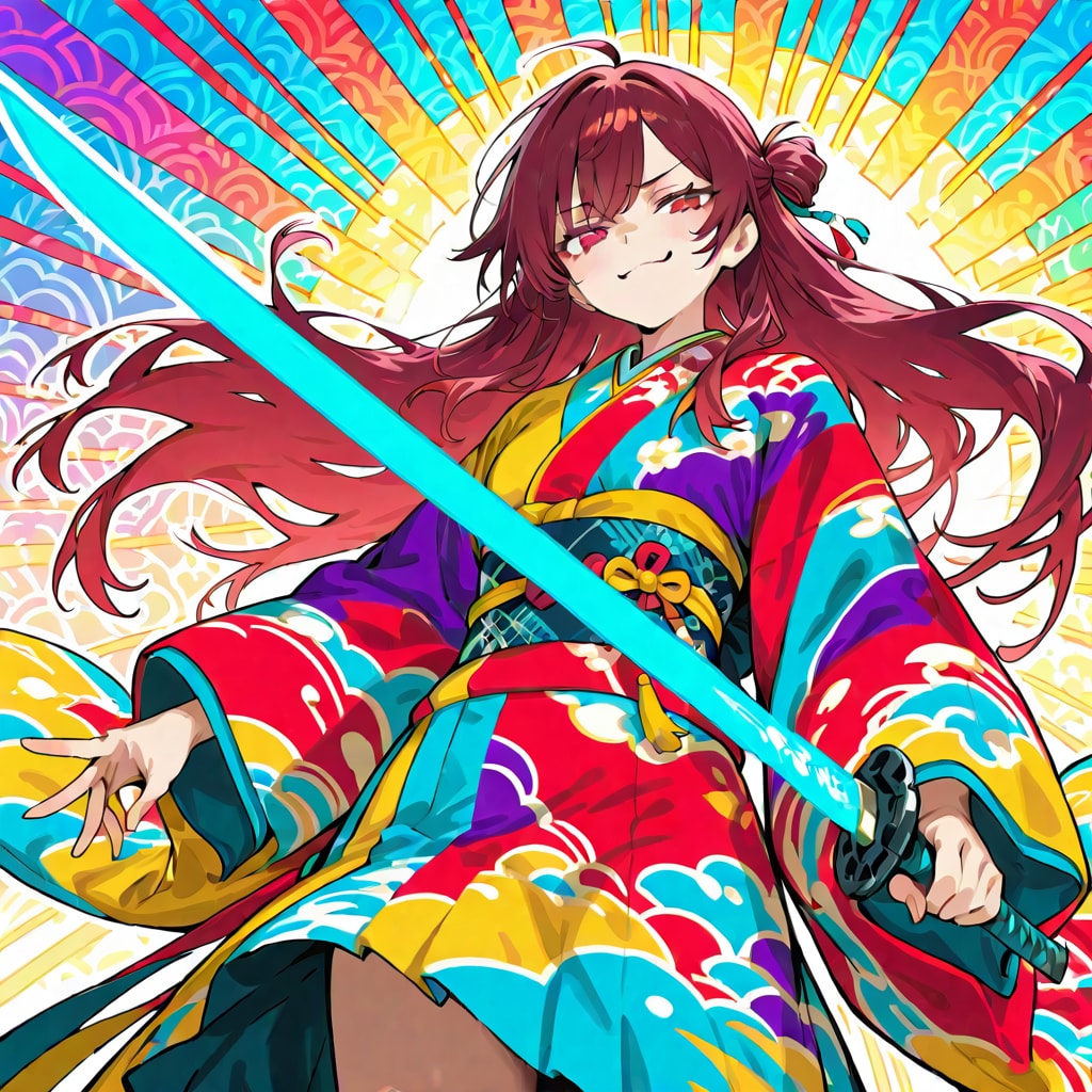 カラフル剣使い