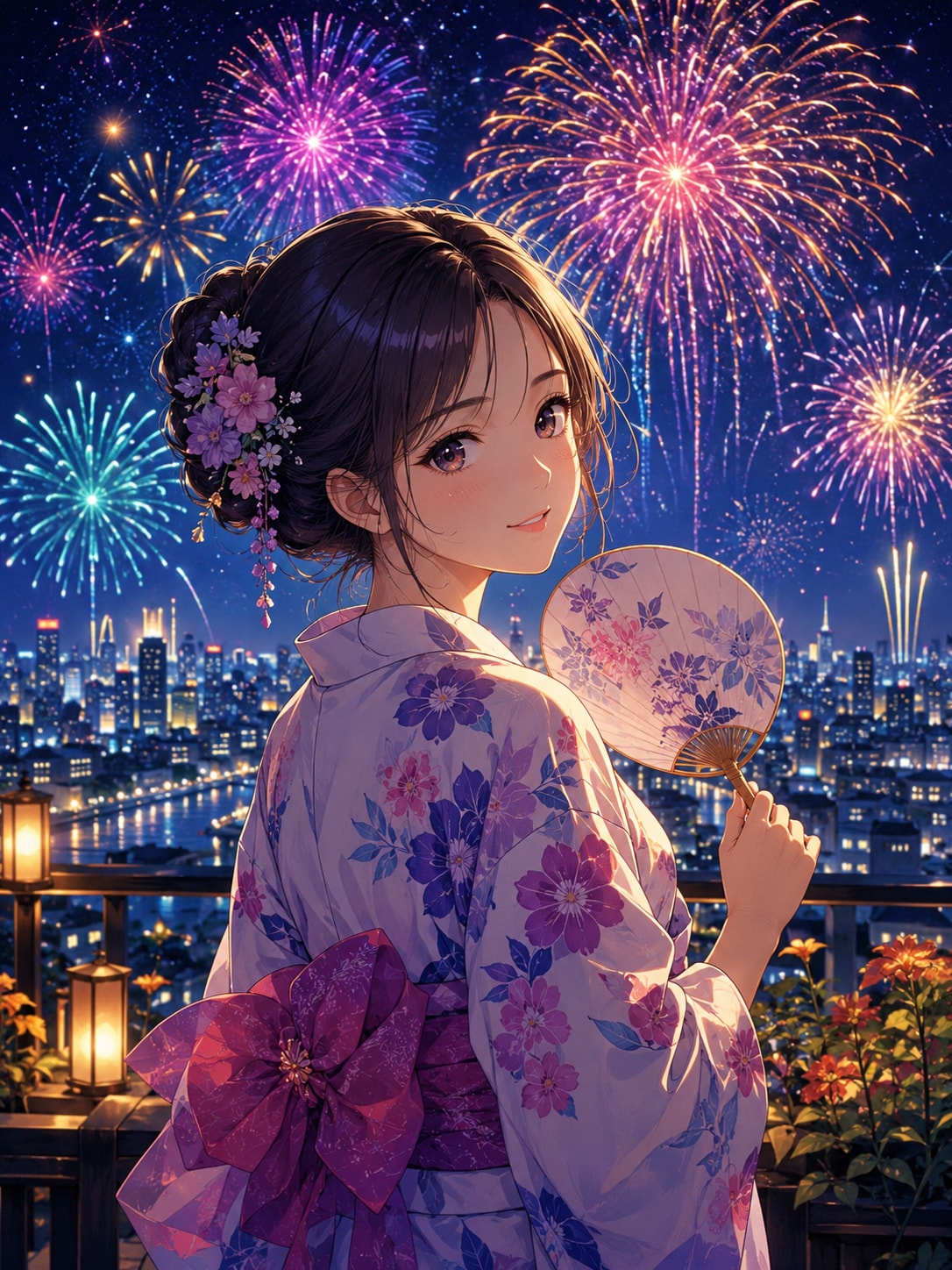浴衣の女性