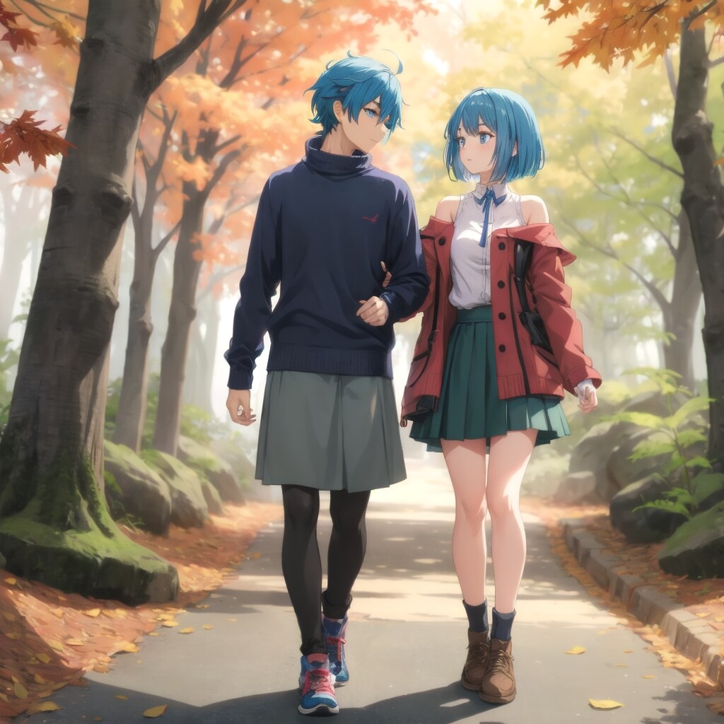 オフショルニット② | の人気AIイラスト・グラビア