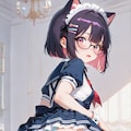 私立猫耳学園高等部セーラーメイド服（オリジナル） 6枚目