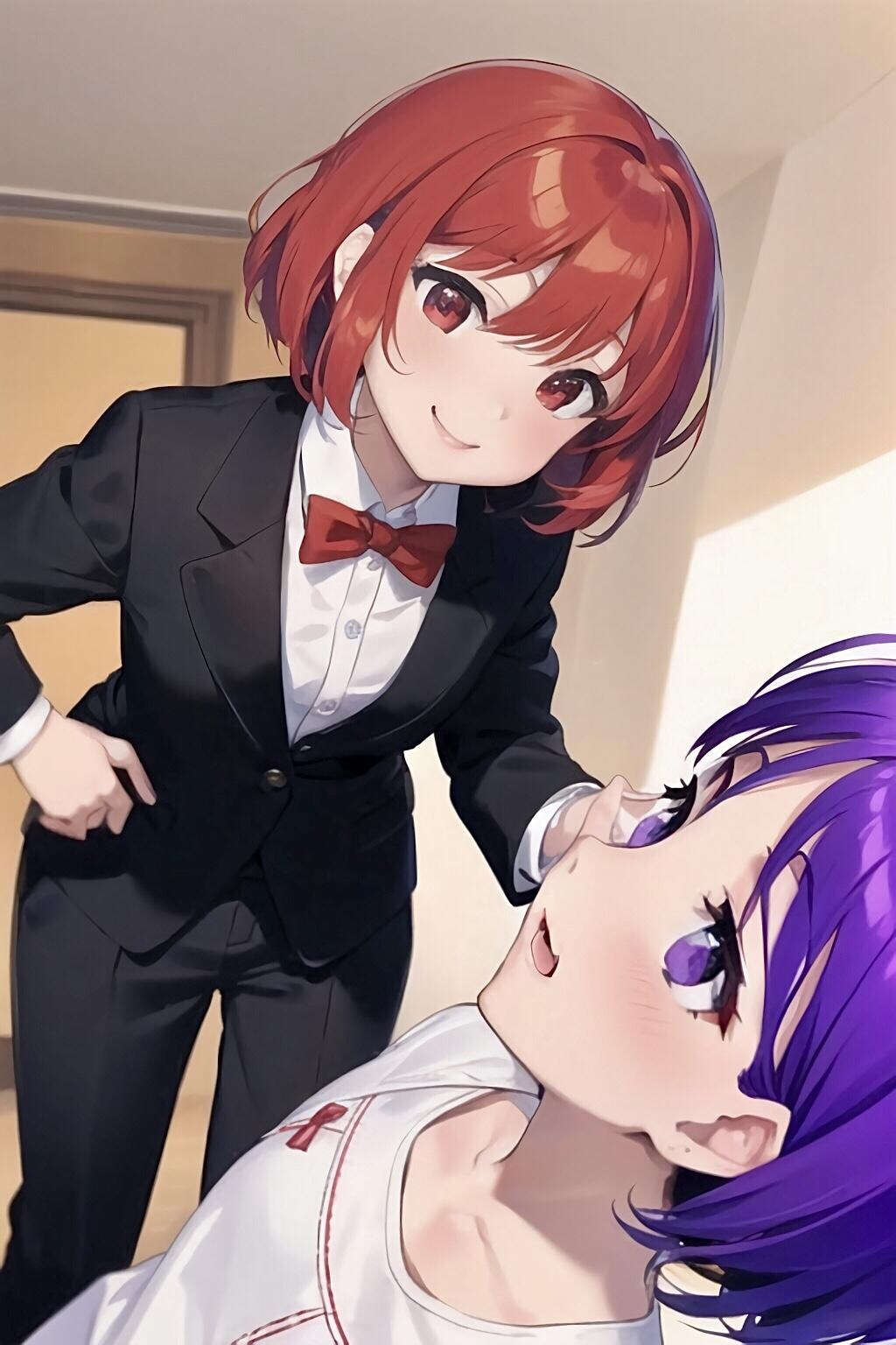 お前もタキシードにしてやろうか