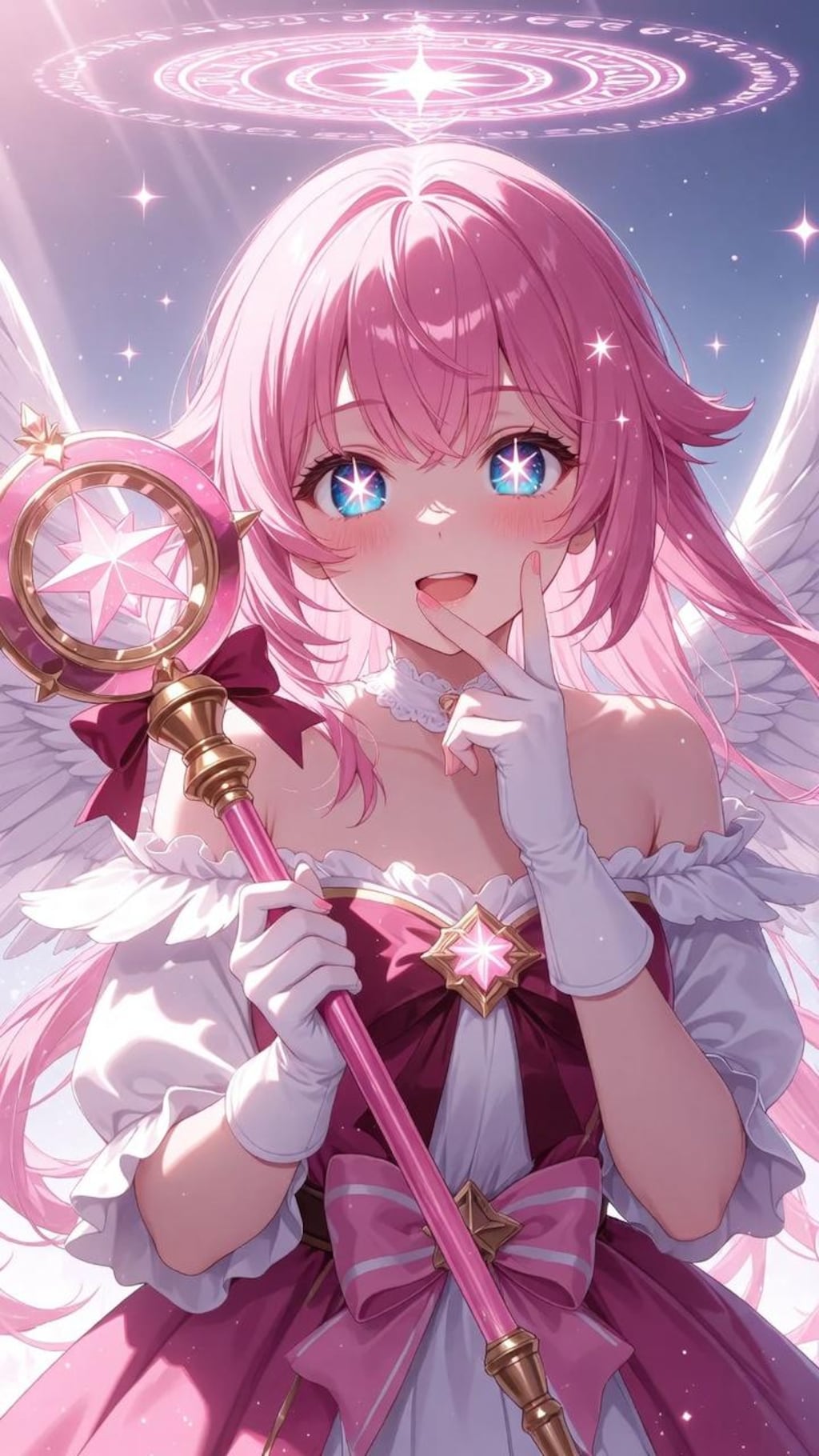 純白系魔法少女