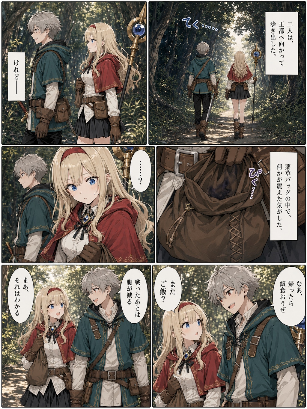 癒しの聖女と剣士　2話続き③