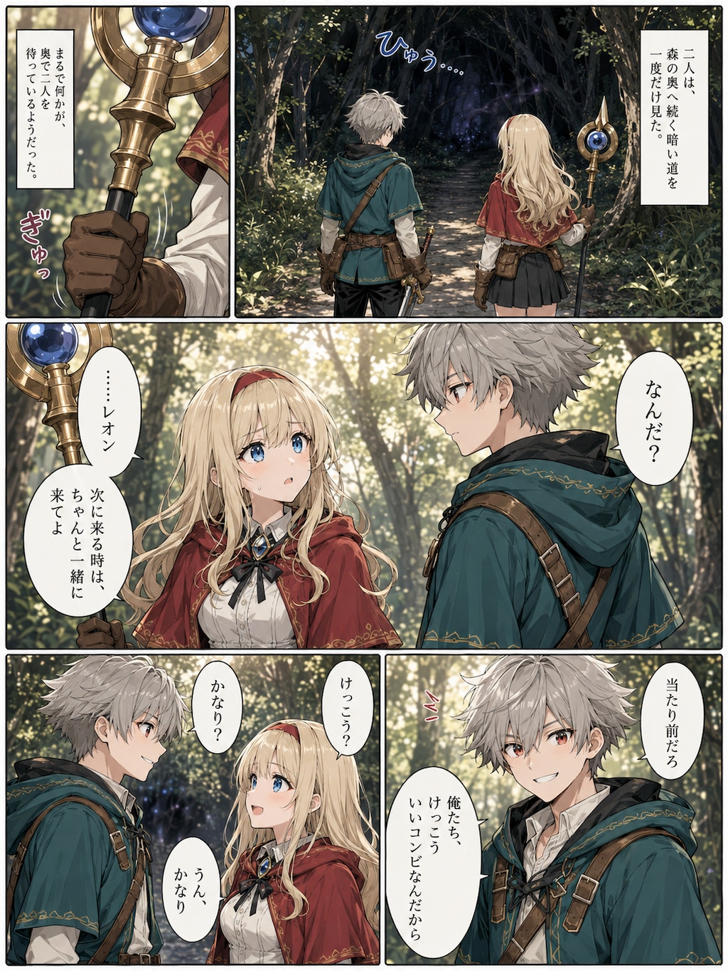 癒しの聖女と剣士　2話続き③