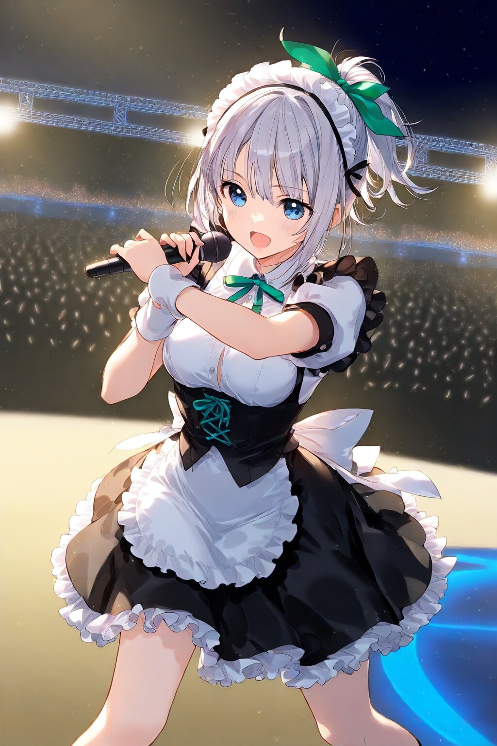 歌って踊れるメイド | の人気AIイラスト・グラビア