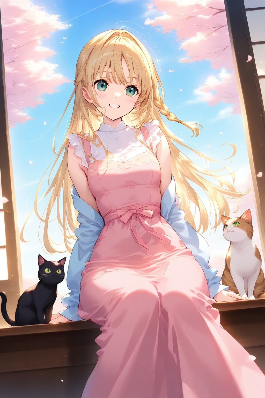 春の訪れは桜色 | の人気AIイラスト・グラビア